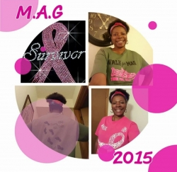 We stand against breast cancer #TeamM.A.G
